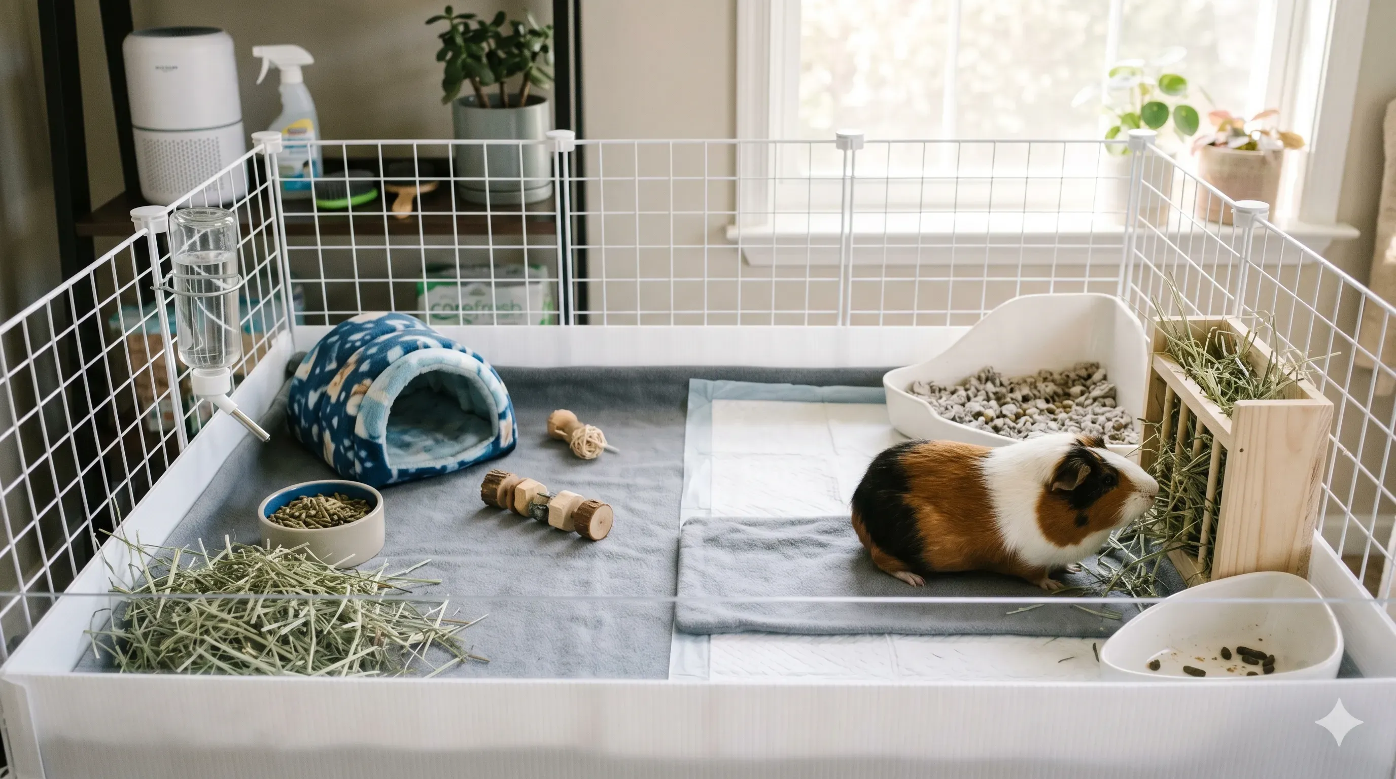 How to Make a Guinea Pig Cage Smell Less (Easy Cleaning Tips)