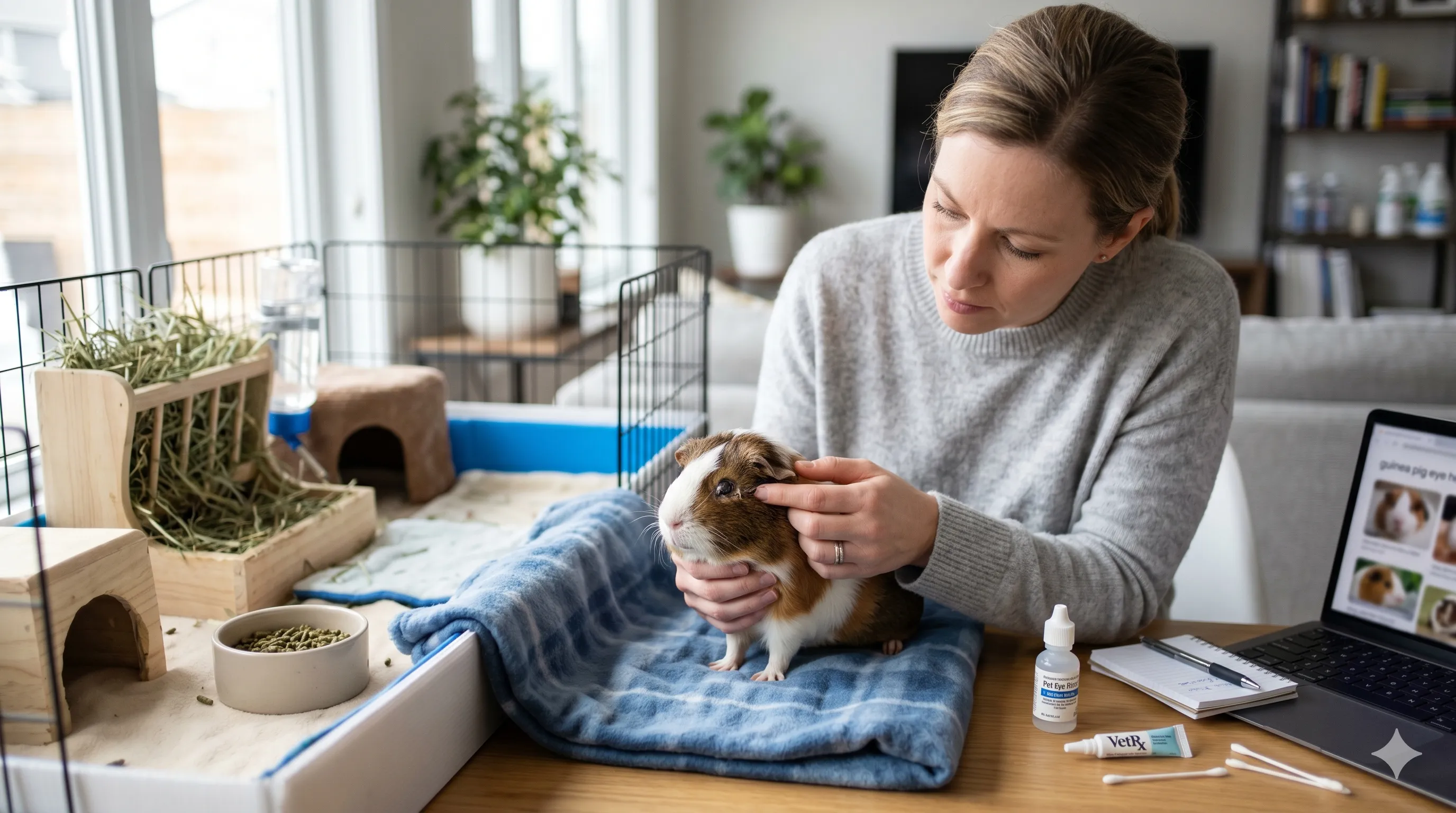 Why Does My Guinea Pig Have Crusty Eyes? Causes & Treatment