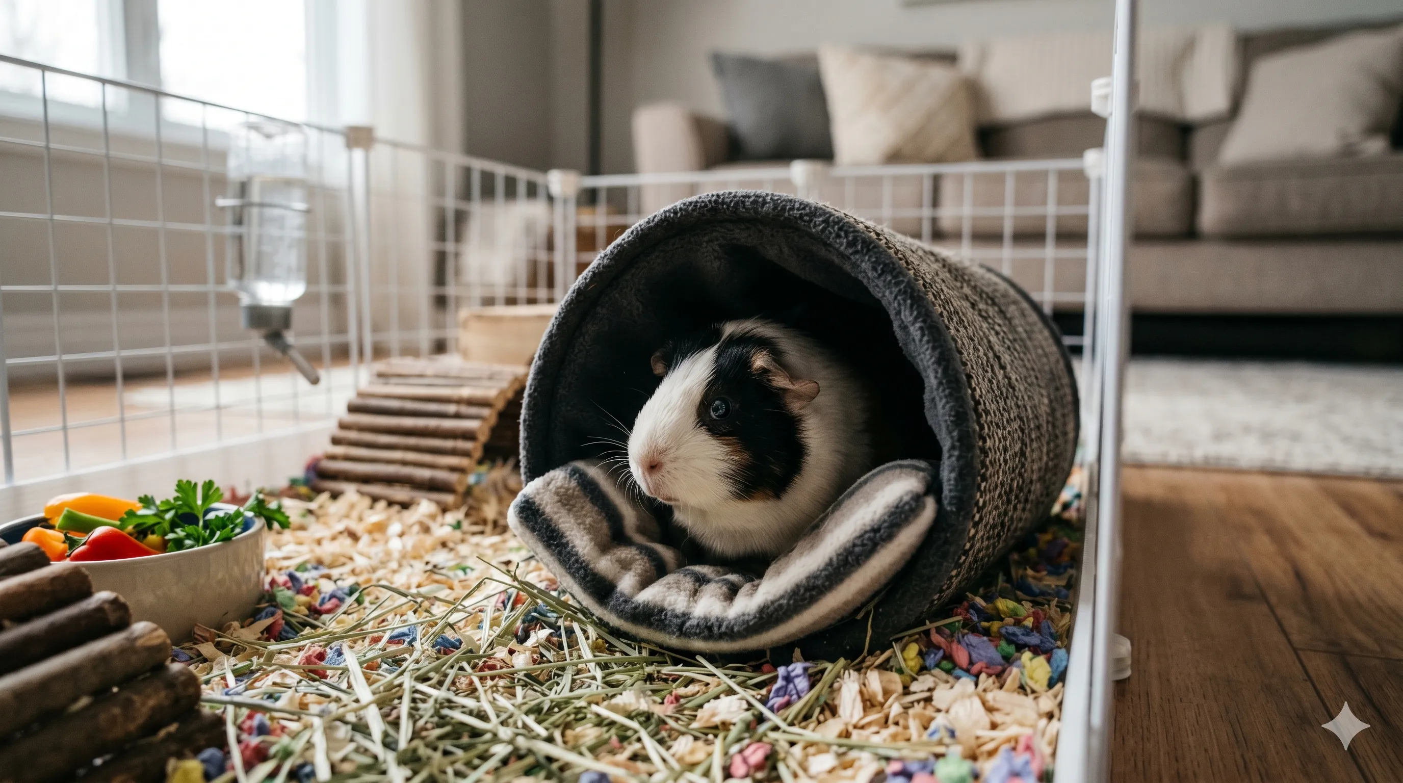 Why Is My Guinea Pig Hiding? Stress, Fear or Normal Behavior Explained