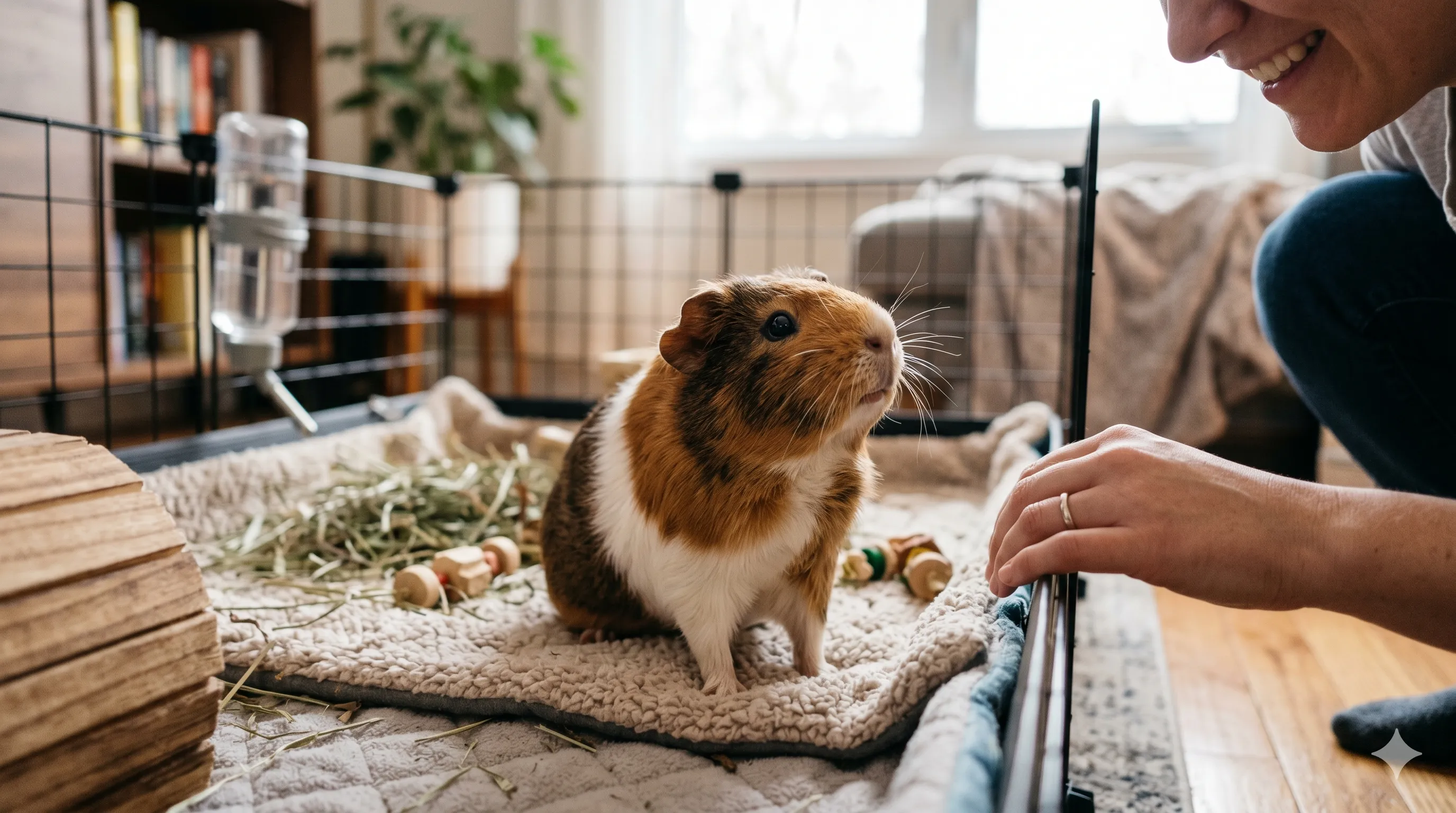 Why Does My Guinea Pig Stare at Me? Guinea Pig Body Language Explained